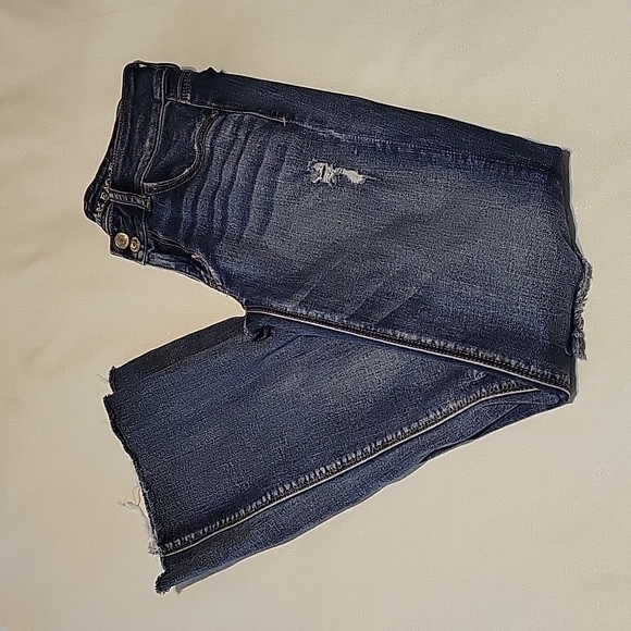 American Eagle medium wash artist flare size 2 - Picture 1 of 7